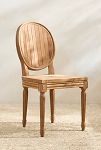 Thumbnail View 3: Palladio Oval Back Reclaimed Teak Side Chairs, Set of 2