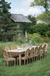 Thumbnail View 6: Palladio Oval Back Reclaimed Teak Side Chairs, Set of 2