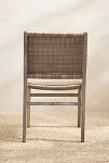 Thumbnail View 8: Wicker + Teak Side Chairs, Set of 2