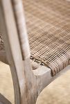 Thumbnail View 9: Wicker + Teak Side Chairs, Set of 2