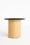 Thumbnail View 1: Matcha Glass-Top Round Side Table