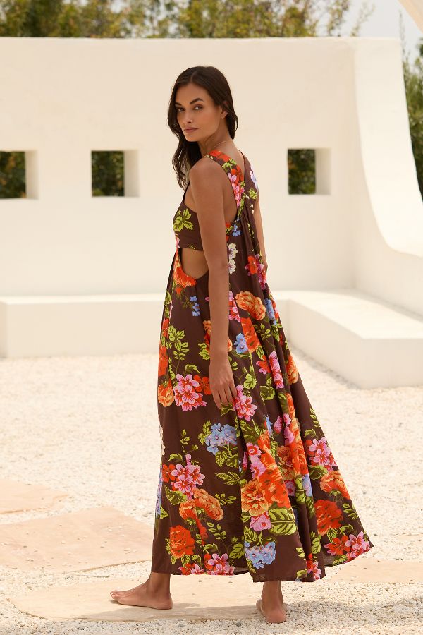 Slide View: 3: The Piper Bandeau Maxi Dress