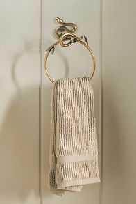 Slide View: 1: Serpentine Towel Ring