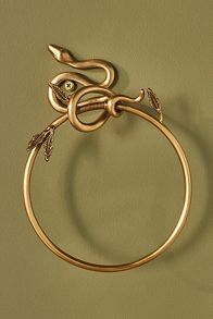 Slide View: 2: Serpentine Towel Ring