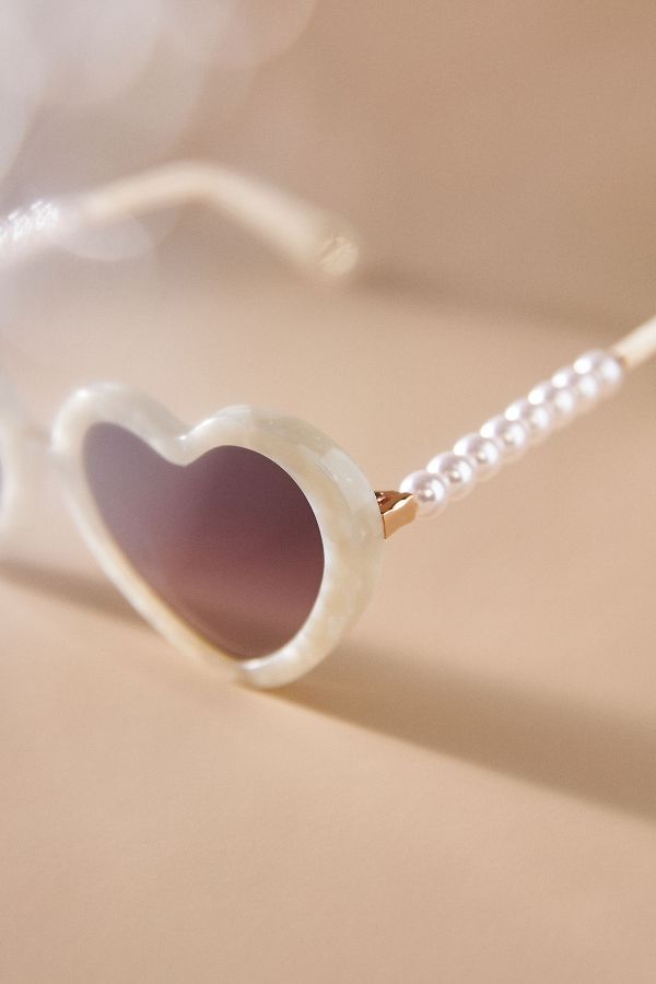 Slide View: 5: Lele Sadoughi Sweetheart Sunglasses