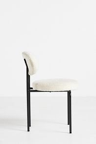 Slide View: 3: Bouclé Tashi Dining Chair