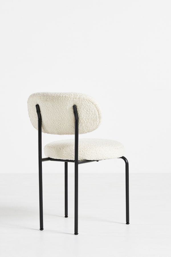 Slide View: 4: Bouclé Tashi Dining Chair