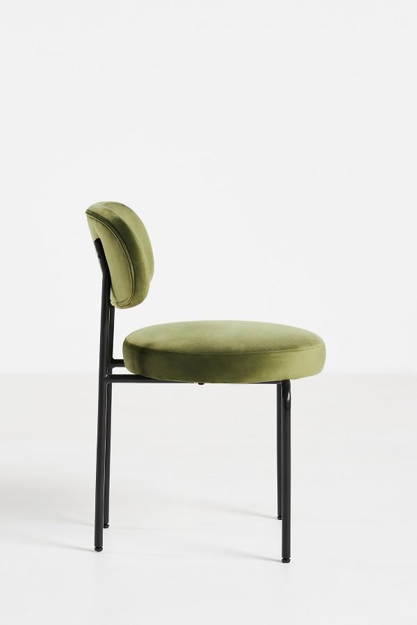 Slide View: 4: Velvet Tashi Dining Chair