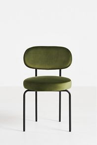 Slide View: 2: Velvet Tashi Dining Chair