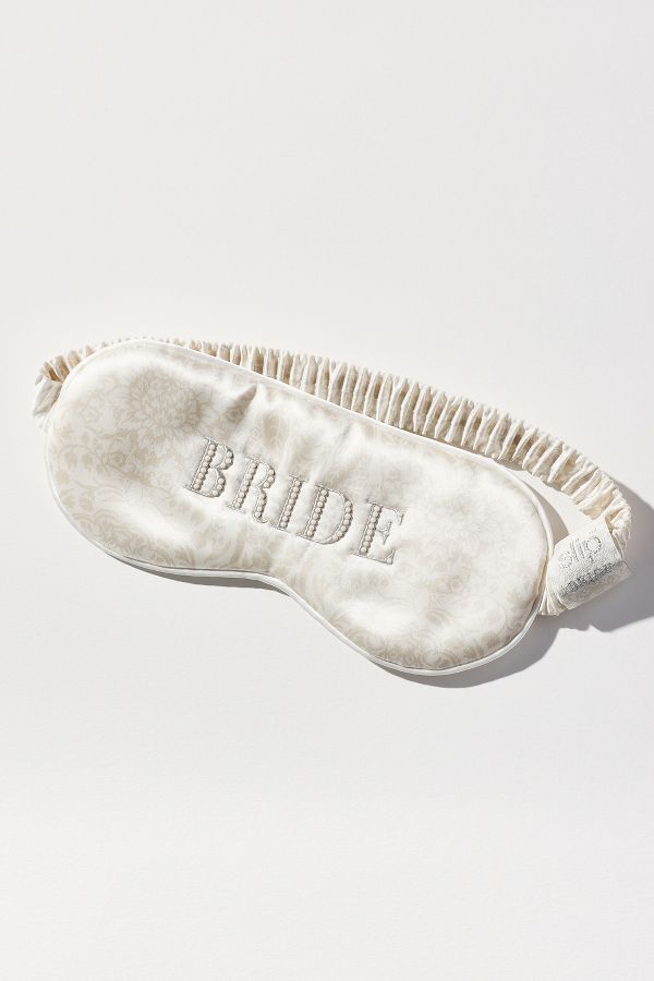 Slide View: 1: Slip Silk Bridal Collection Sleep Mask