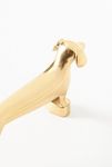 Visualizzazione miniature 4: Maverick Brass Dachshund Maniglia per Porta, 3"