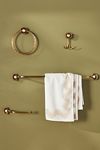 Thumbnail View 2: Cristal Brass Pearl Towel Ring