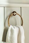 Thumbnail View 4: Cristal Brass Pearl Towel Ring