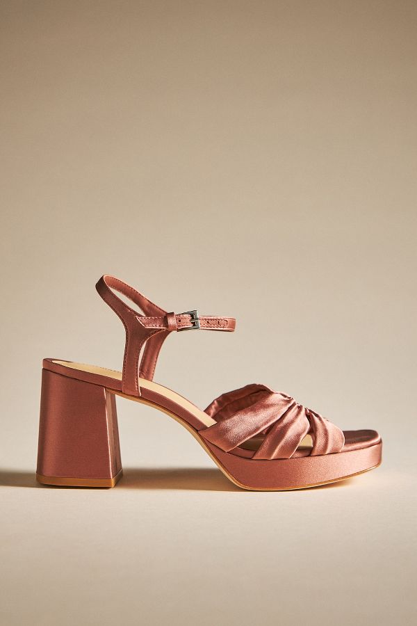 Slide View: 3: Reformation Maize Platform Heeled Sandals