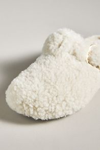 Slide View: 3: Birkenstock Boston Teddy Clogs