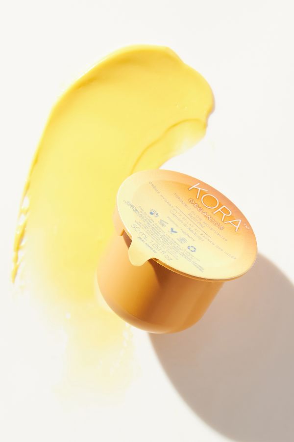 Slide View: 1: KORA Organics Turmeric Glow Moisturizer Refill Pod