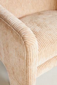 Slide View: 5: Corduroy Effie Tripod Chair