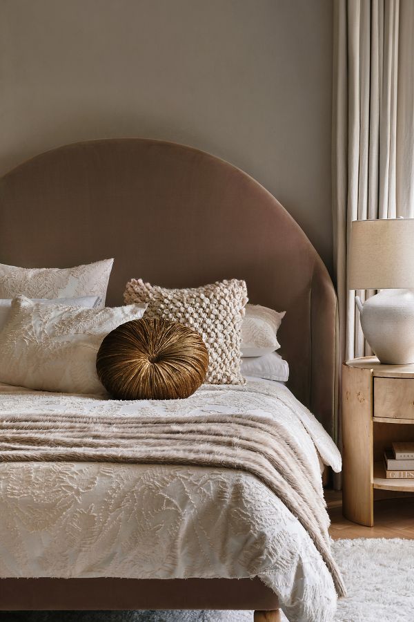 Slide View: 2: Erin Fetherston Dulcette Velvet Bed