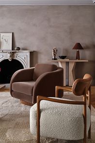 Slide View: 8: Erin Fetherston Dulcette Swivel Chair