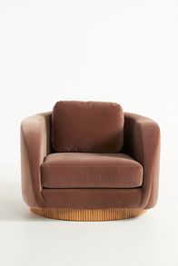 Slide View: 2: Erin Fetherston Dulcette Swivel Chair