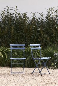 Slide View: 2: Arc En Ciel Outdoor Folding Chairs, Set of 2