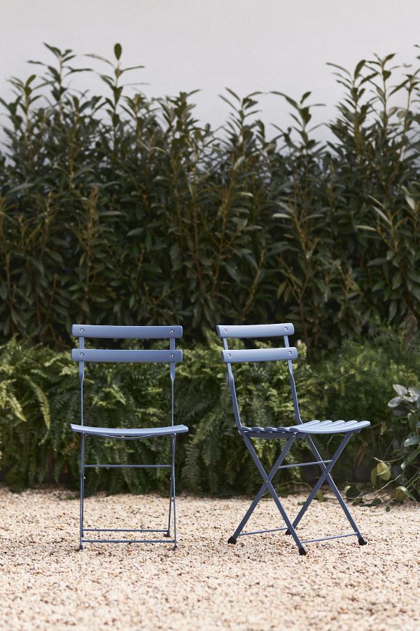 Slide View: 2: Arc En Ciel Outdoor Folding Chairs, Set of 2