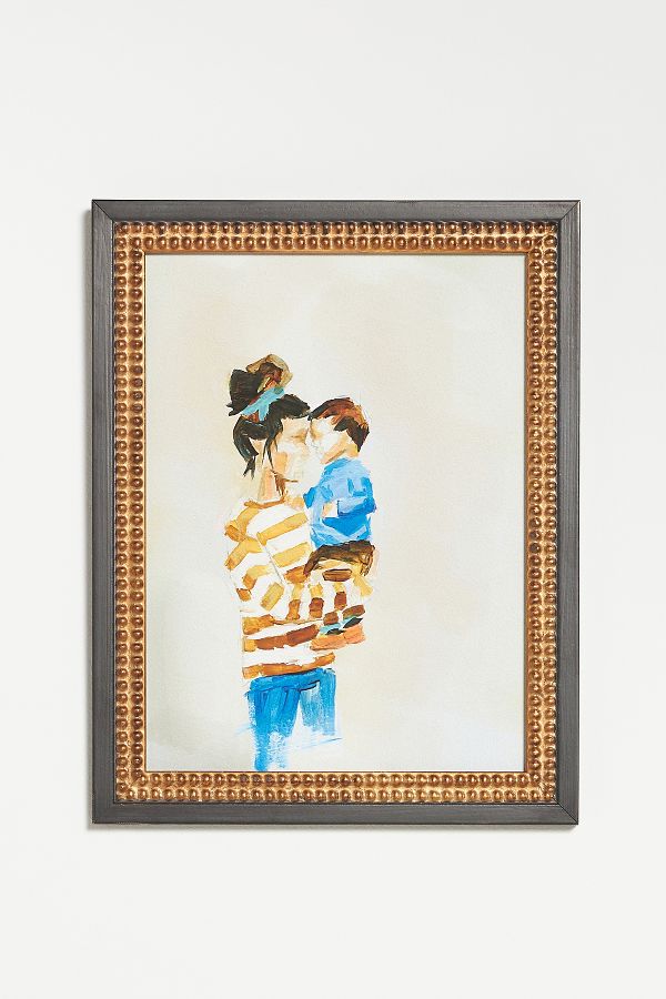 Slide View: 1: Mama and Son Wall Art