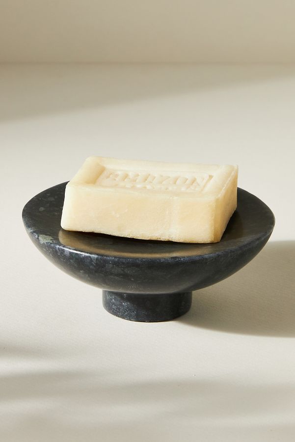 Slide View: 1: Esmeralda Marble Soap Dish