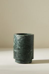 Slide View: 2: Esmeralda Marble Toothbrush Holder