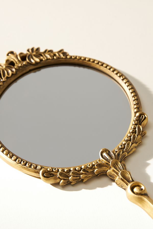 Slide View: 2: The Gleaming Primrose Hand Mirror