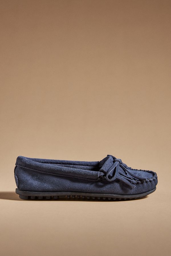 Slide View: 1: Minnetonka Kilty Moccasins