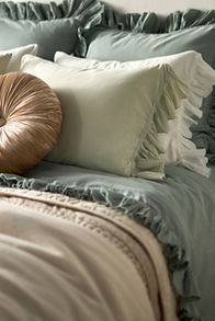 Slide View: 3: Cecily Velvet Pillow