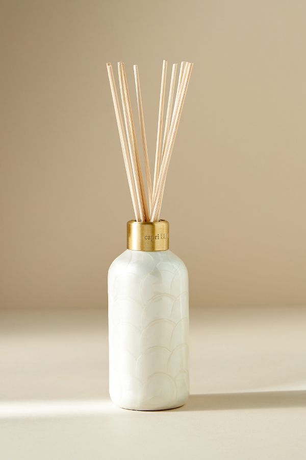 Slide View: 1: Capri Blue Volcano Capiz Reed Diffuser