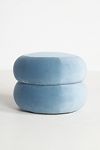 Thumbnail View 1: Muntz Velvet Ottoman