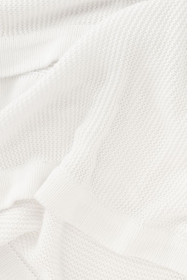 Slide View: 2: Cozy Earth Cloud Knit Baby Blanket