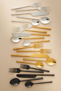 Slide View: 2: The Samson Stainless Steel Flatware Set