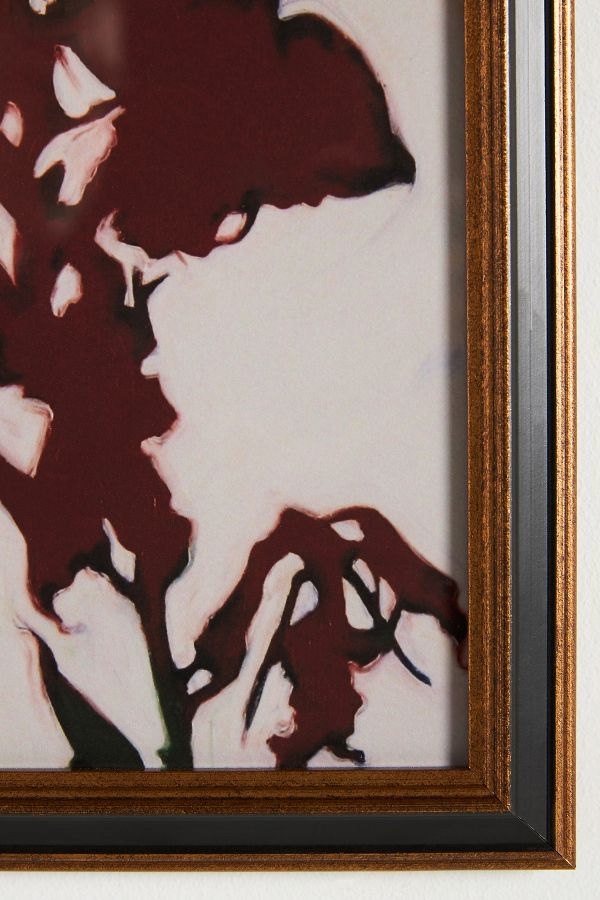 Slide View: 2: Red Canna II Wall Art