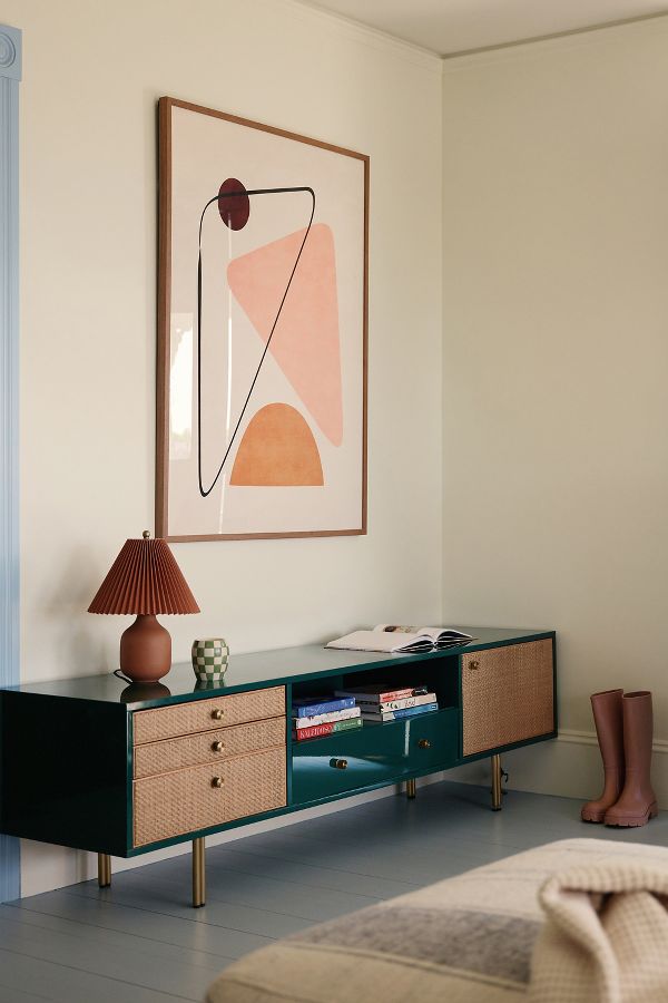 Slide View: 1: Organic Art - Line and Shapes R01 Wall Art