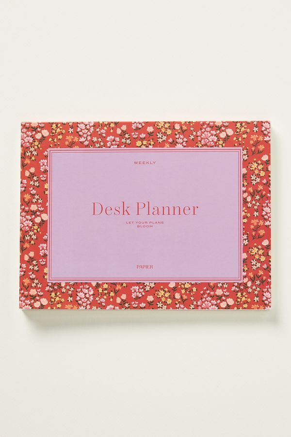 Slide View: 1: Papier Weekly Planner Notepad