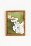 Thumbnail View 1: Woman's Hand on Green Wall Art