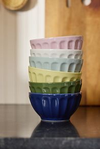 Slide View: 3: Amelie Assorted Latte Cereal Bowls, Set of 6