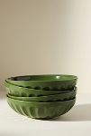 Thumbnail View 2: The Latte Stoneware Pasta Bowls, Set of 4: Amelie Edition