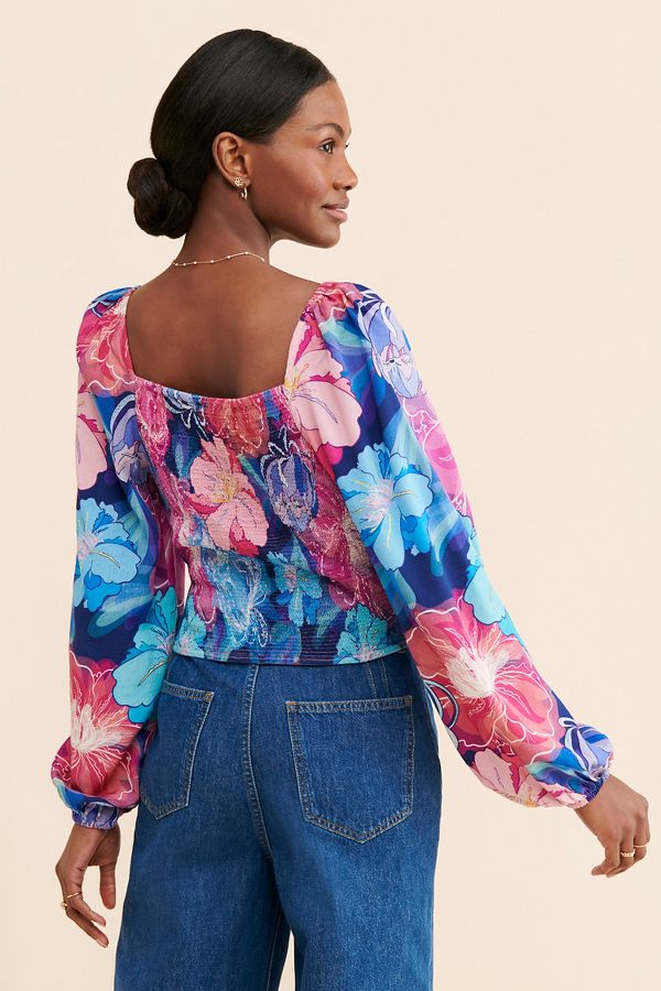 Slide View: 2: Conditions Apply Brinella Floral Blouse