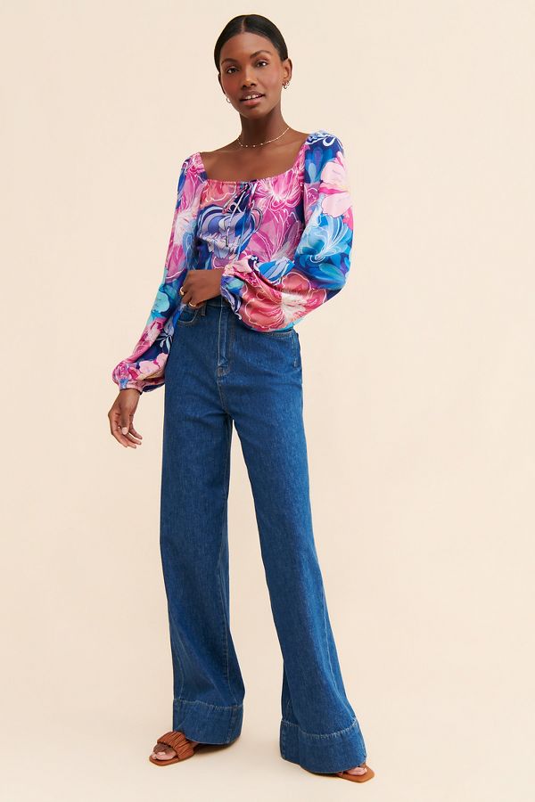 Slide View: 4: Conditions Apply Brinella Floral Blouse