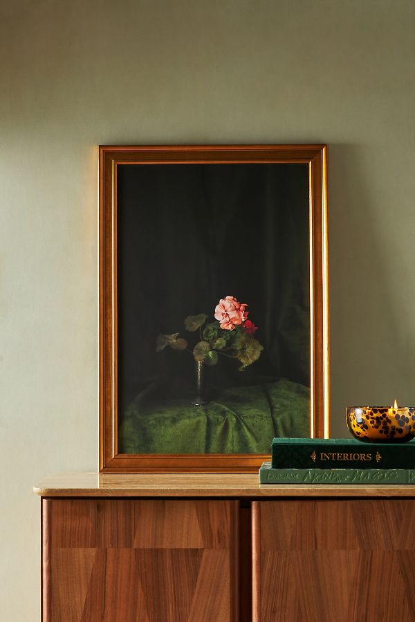 Slide View: 1: Still Life with Pelargonium Wall Art