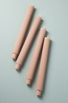 Thumbnail View 3: Fluted Taper Candles, Set of 4