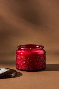 Slide View: 3: Voluspa Japonica Goji Tarocco Orange Glass Jar Candle