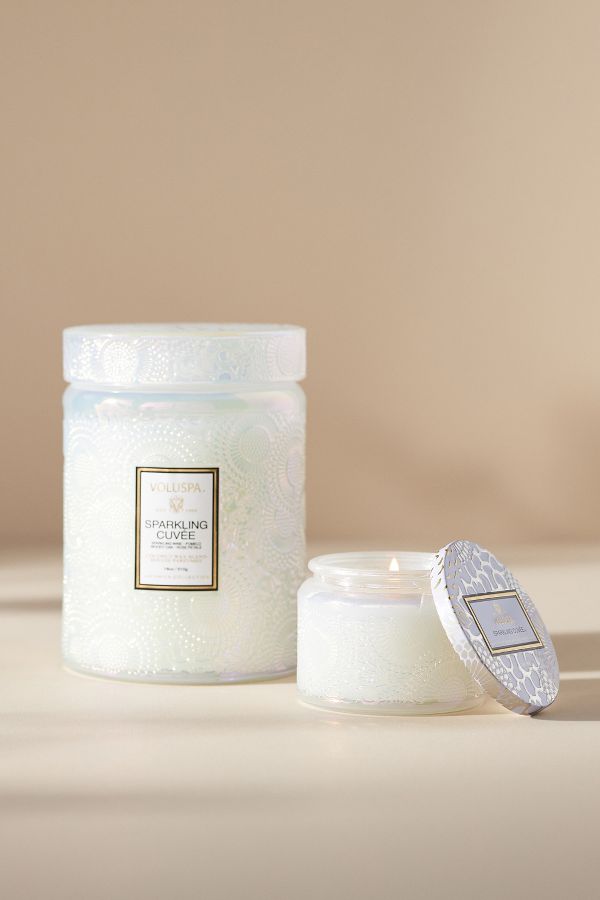 Slide View: 1: Voluspa Japonica Sparkling Cuvée Glass Jar Candle​