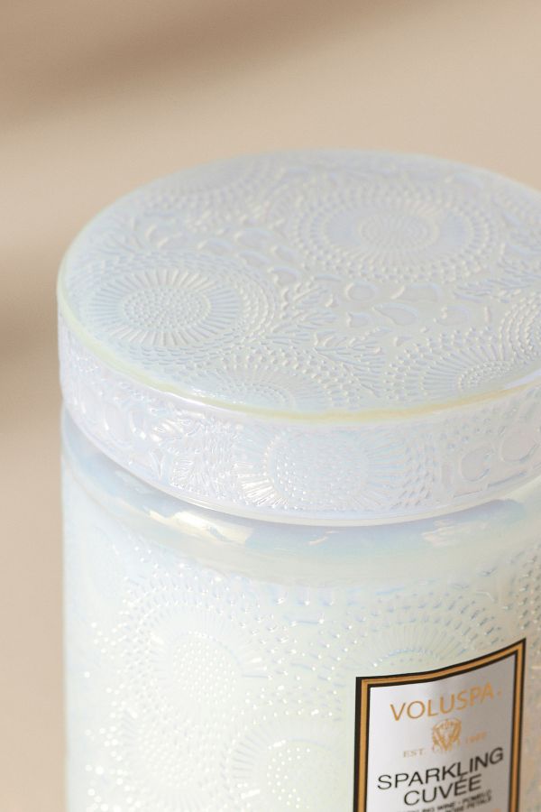 Slide View: 3: Voluspa Japonica Sparkling Cuvée Glass Jar Candle​