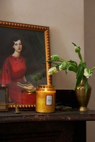 Slide View: 4: Voluspa Japonica Baltic Amber Glass Jar Candle​